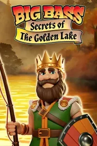 big bass secrets of the golden lake game logo